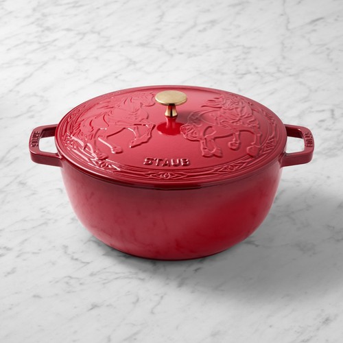 Staub enameled cast - staub, iron