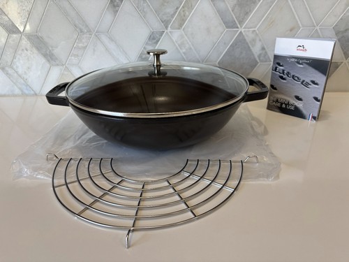 Staub cast iron wok perfect - cast,