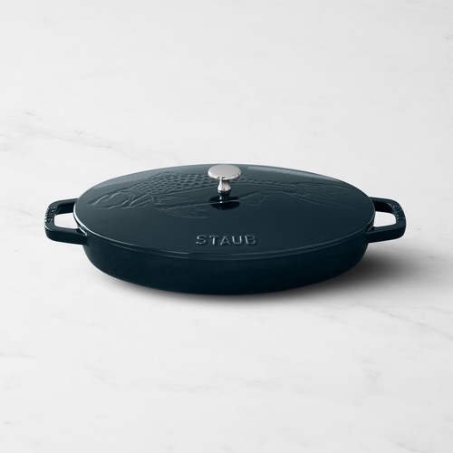 Staub enameled cast iron oval - enameled,