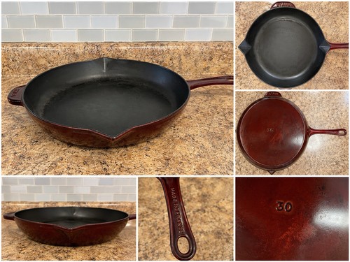 Staub 12 inch enameled - /,