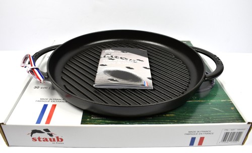 Staub enameled cast iron - cast, round