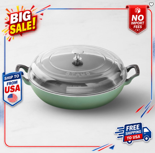 Staub enameled cast iron - enameled,